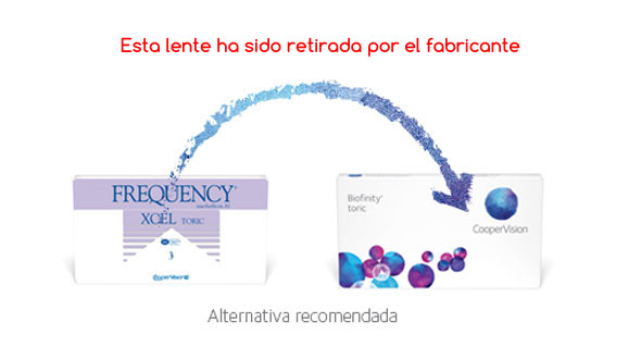 Frequency Xcel Toric (3 Lentillas) Frequency Xcel Toric (3 Lentillas)