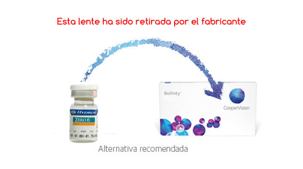 Zero 6 Esférica (1 Lentilla) Zero 6 Esférica (1 Lentilla)